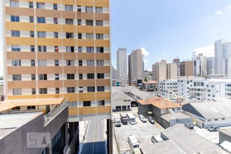 Vista da Sacada de kitnet/studio para alugar com 1 quarto, 34m² em Centro, Curitiba