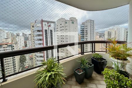Varanda de apartamento à venda com 2 quartos, 135m² em Indianópolis, São Paulo