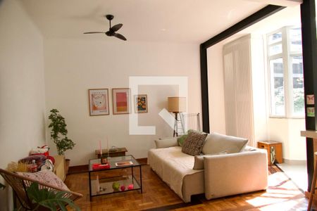 Sala  de apartamento à venda com 1 quarto, 61m² em Jardim Botânico, Rio de Janeiro