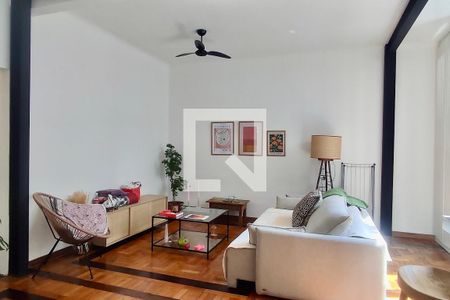 Sala  de apartamento à venda com 1 quarto, 61m² em Jardim Botânico, Rio de Janeiro