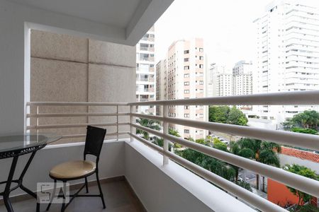 Apartamento para alugar com 39m², 1 quarto e 1 vagaVaranda