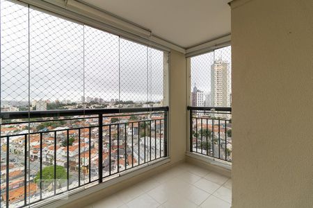 Varanda da Sala de apartamento para alugar com 3 quartos, 67m² em Vila Firmiano Pinto, São Paulo