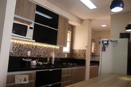 Cozinha de apartamento para alugar com 1 quarto, 49m² em Centro, Campinas