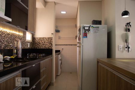 Cozinha de apartamento para alugar com 1 quarto, 49m² em Centro, Campinas