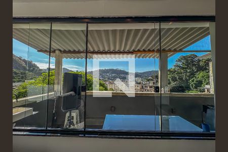 Varanda da Sala de casa para alugar com 2 quartos, 90m² em Laranjeiras, Rio de Janeiro