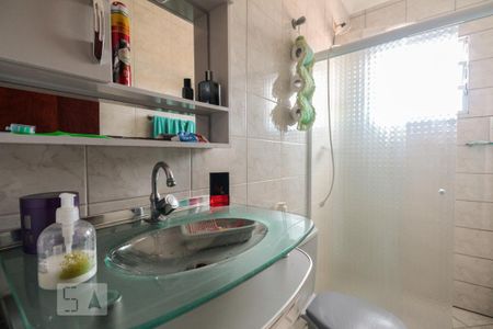 Banheiro Social  de casa de condomínio à venda com 3 quartos, 86m² em Vila Esperança, São Paulo