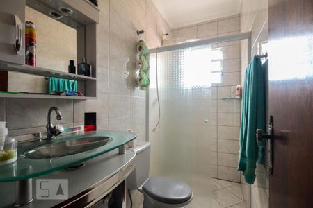 Banheiro Social  de casa de condomínio à venda com 3 quartos, 86m² em Vila Esperança, São Paulo