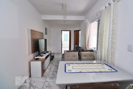 Sala de apartamento à venda com 2 quartos, 55m² em Vila Curuçá, Santo André