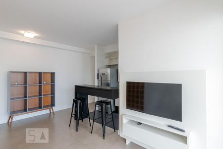 Sala  de apartamento à venda com 1 quarto, 52m² em Jardim Vila Mariana, São Paulo
