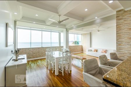 Sala de apartamento para alugar com 3 quartos, 117m² em José Menino, Santos