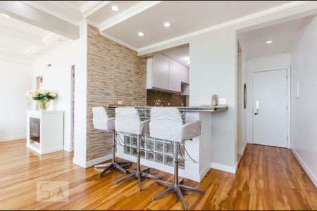 Sala de apartamento para alugar com 3 quartos, 117m² em José Menino, Santos