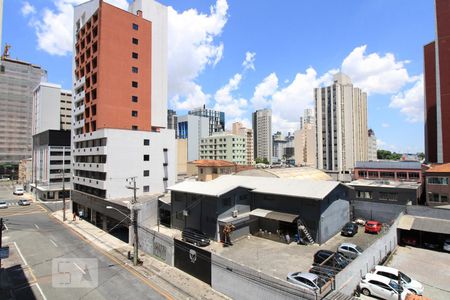 Vista de apartamento para alugar com 1 quarto, 17m² em Centro, Curitiba
