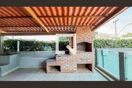 Área comum - Churrasqueira de apartamento à venda com 3 quartos, 56m² em Vila Guarará, Santo André