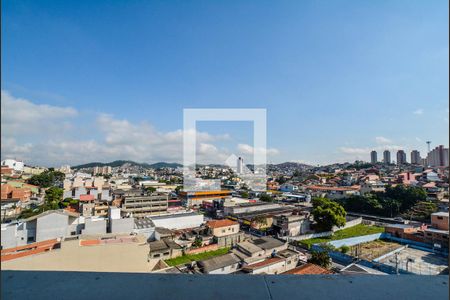 Vista da Sala de apartamento à venda com 3 quartos, 56m² em Vila Guarará, Santo André
