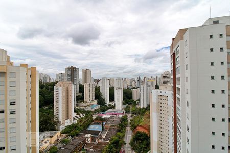 Vista da Sala de apartamento para alugar com 2 quartos, 77m² em Vila Andrade, São Paulo