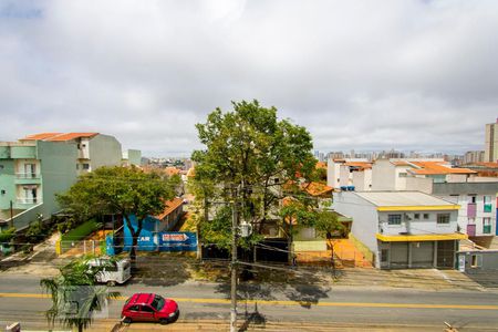 Vista da varanda de apartamento à venda com 2 quartos, 55m² em Vila Humaitá, Santo André