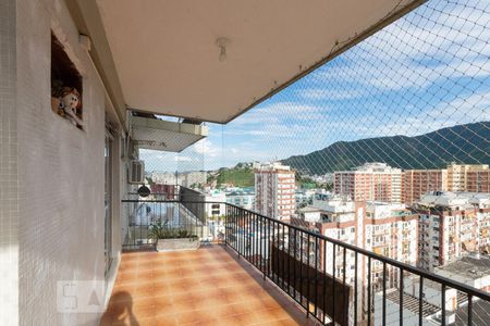 Varanda da Sala de apartamento à venda com 3 quartos, 83m² em Vila Isabel, Rio de Janeiro