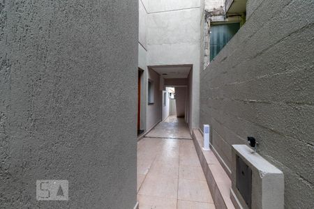 Área comum - Corredor Lateral de casa para alugar com 1 quarto, 25m² em Chora Menino, São Paulo