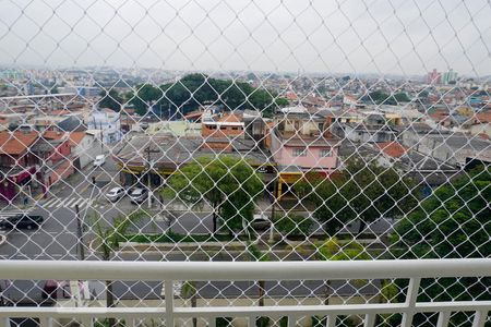 Varanda da Sala de apartamento à venda com 2 quartos, 48m² em Jardim Laone, São Paulo