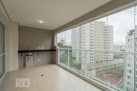 Varanda da Sala de apartamento para alugar com 1 quarto, 53m² em Vila Guarani, São Paulo