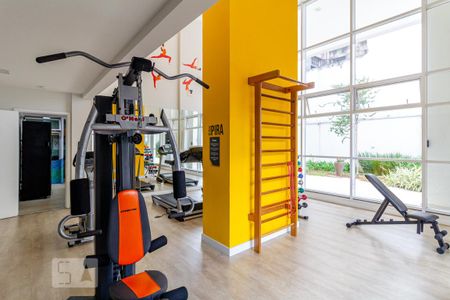 Studio para alugar com 27m², 1 quarto e sem vaga Studio para alugar com 27m², 1 quarto e sem vagaÁrea comum - Academia
