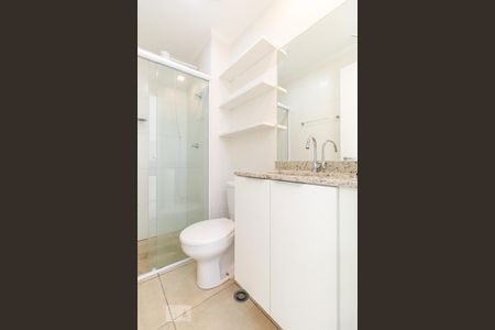 Studio para alugar com 27m², 1 quarto e sem vaga Studio para alugar com 27m², 1 quarto e sem vagaBanheiro