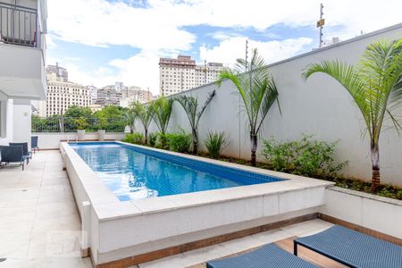 Studio para alugar com 27m², 1 quarto e sem vaga Studio para alugar com 27m², 1 quarto e sem vagaÁrea comum - Piscina