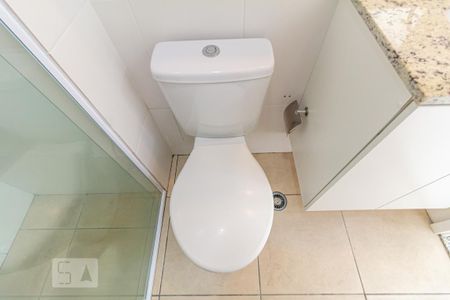 Studio para alugar com 27m², 1 quarto e sem vaga Studio para alugar com 27m², 1 quarto e sem vagaBanheiro