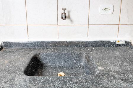 Pia da Cozinha de casa para alugar com 1 quarto, 40m² em Vila Maria Alta, São Paulo