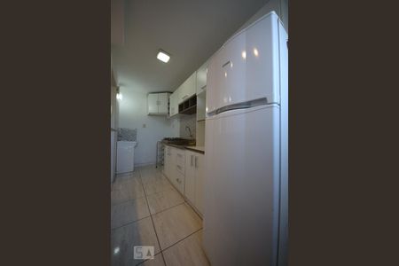 cozinha de apartamento à venda com 2 quartos, 49m² em Marechal Rondon, Canoas