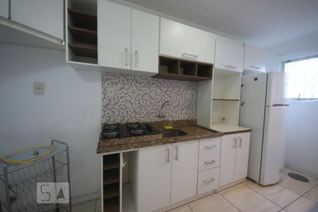 Cozinha de apartamento à venda com 2 quartos, 49m² em Marechal Rondon, Canoas