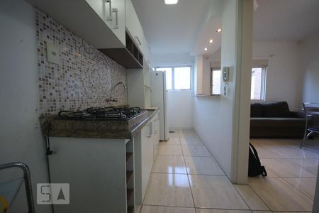 Cozinha de apartamento à venda com 2 quartos, 49m² em Marechal Rondon, Canoas