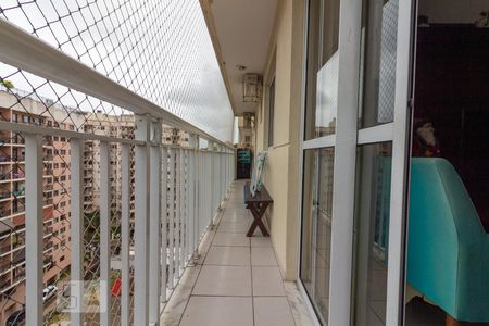 Detalhe da Sala - Varanda de apartamento para alugar com 2 quartos, 69m² em São Cristóvão, Rio de Janeiro
