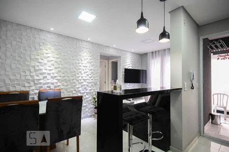 Sala de apartamento para alugar com 2 quartos, 49m² em Parque Reboucas, São Paulo