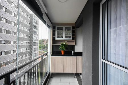 Varanda de apartamento para alugar com 2 quartos, 49m² em Parque Reboucas, São Paulo