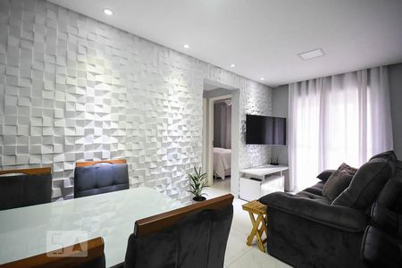 Sala de apartamento para alugar com 2 quartos, 49m² em Parque Reboucas, São Paulo