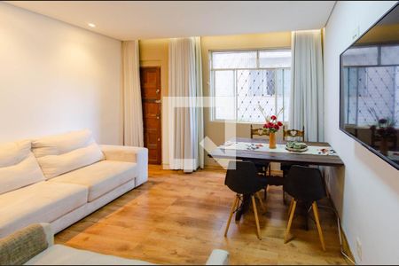 Sala de apartamento à venda com 3 quartos, 83m² em Nova Suíssa, Belo Horizonte