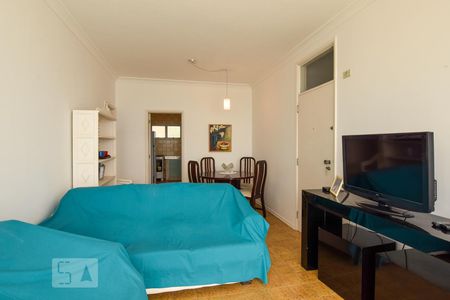 Sala de apartamento para alugar com 4 quartos, 158m² em Vila Luis Antonio, Guarujá