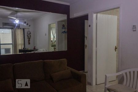 Sala de apartamento para alugar com 1 quarto, 50m² em Tupi, Praia Grande