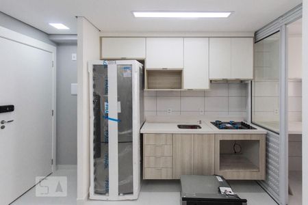 Cozinha de apartamento à venda com 1 quarto, 36m² em Vila Graciosa, São Paulo