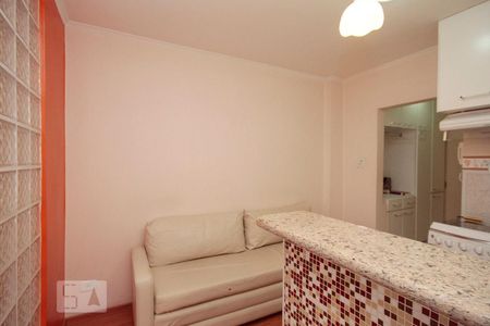 Sala / Cozinha de apartamento à venda com 1 quarto, 29m² em Vila Buarque, São Paulo