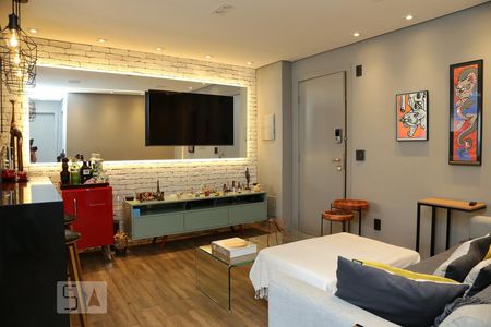 Sala de apartamento à venda com 2 quartos, 57m² em Vila Andrade, São Paulo