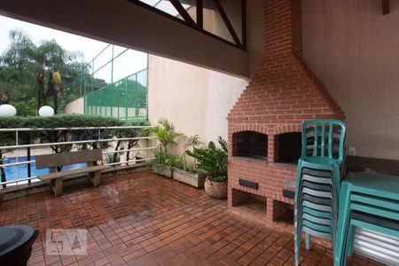 Casa de condomínio para alugar com 160m², 3 quartos e 2 vagasÁrea comum - churrasqueiras