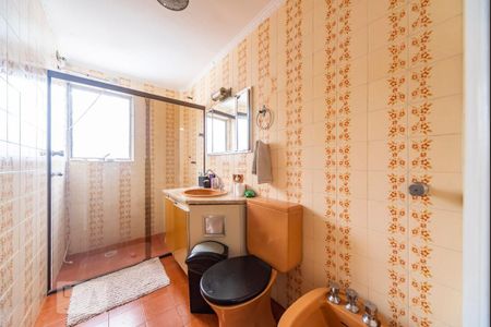 Banheiro de apartamento à venda com 3 quartos, 147m² em Centro, Santo André