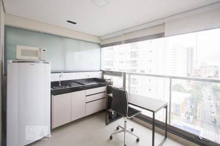 Studio para alugar com 30m², 1 quarto e 1 vagaCozinha/ Varanda