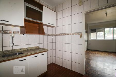 Cozinha de apartamento à venda com 2 quartos, 66m² em Partenon, Porto Alegre