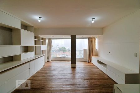 Sala de apartamento para alugar com 2 quartos, 85m² em Real Parque, São Paulo