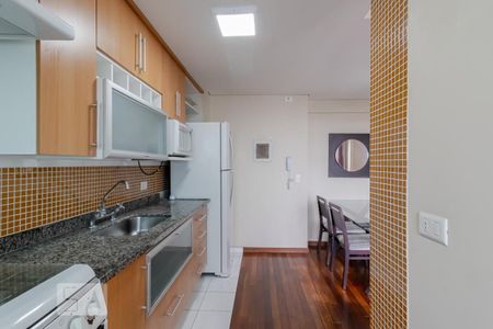 Studio à venda com 40m², 1 quarto e 1 vagaCozinha 