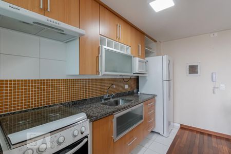 Studio à venda com 40m², 1 quarto e 1 vagaCozinha 