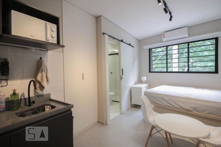 Quarto /cozinha de apartamento para alugar com 1 quarto, 17m² em Casa Verde, São Paulo